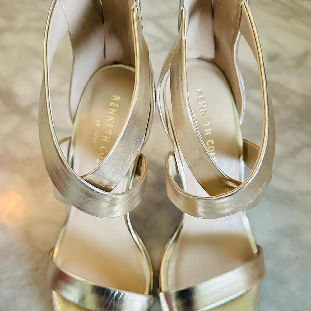 Kenneth Cole Gold Women's Sandals